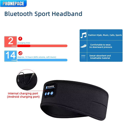 Masque de Sommeil Bluetooth — Nuits Sereines