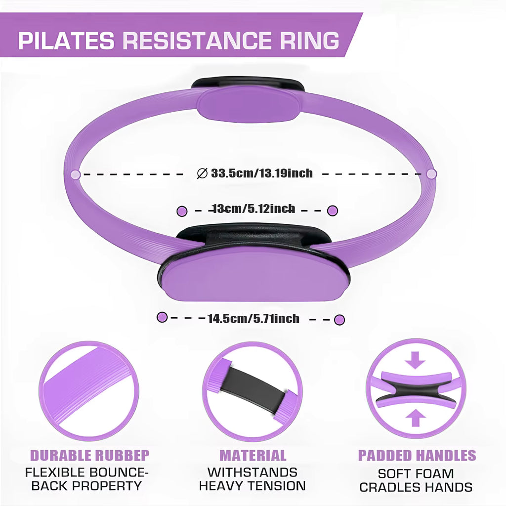 Kit Bandes de Yoga & Accessoires