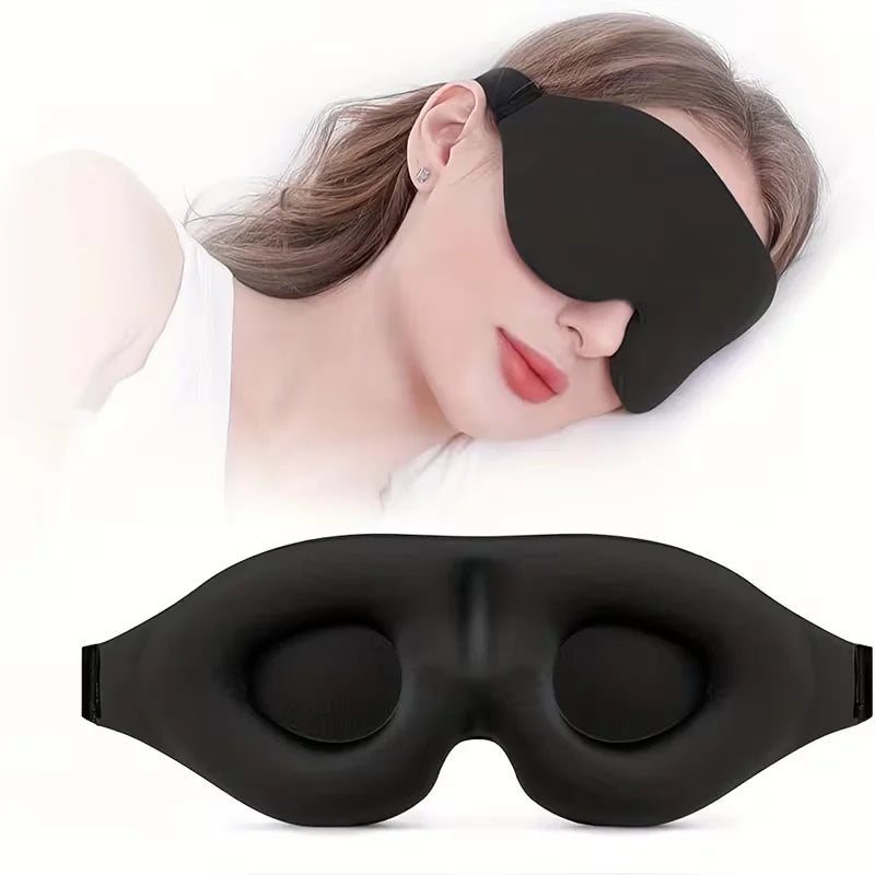 Masque de sommeil 3D Lunéa noir