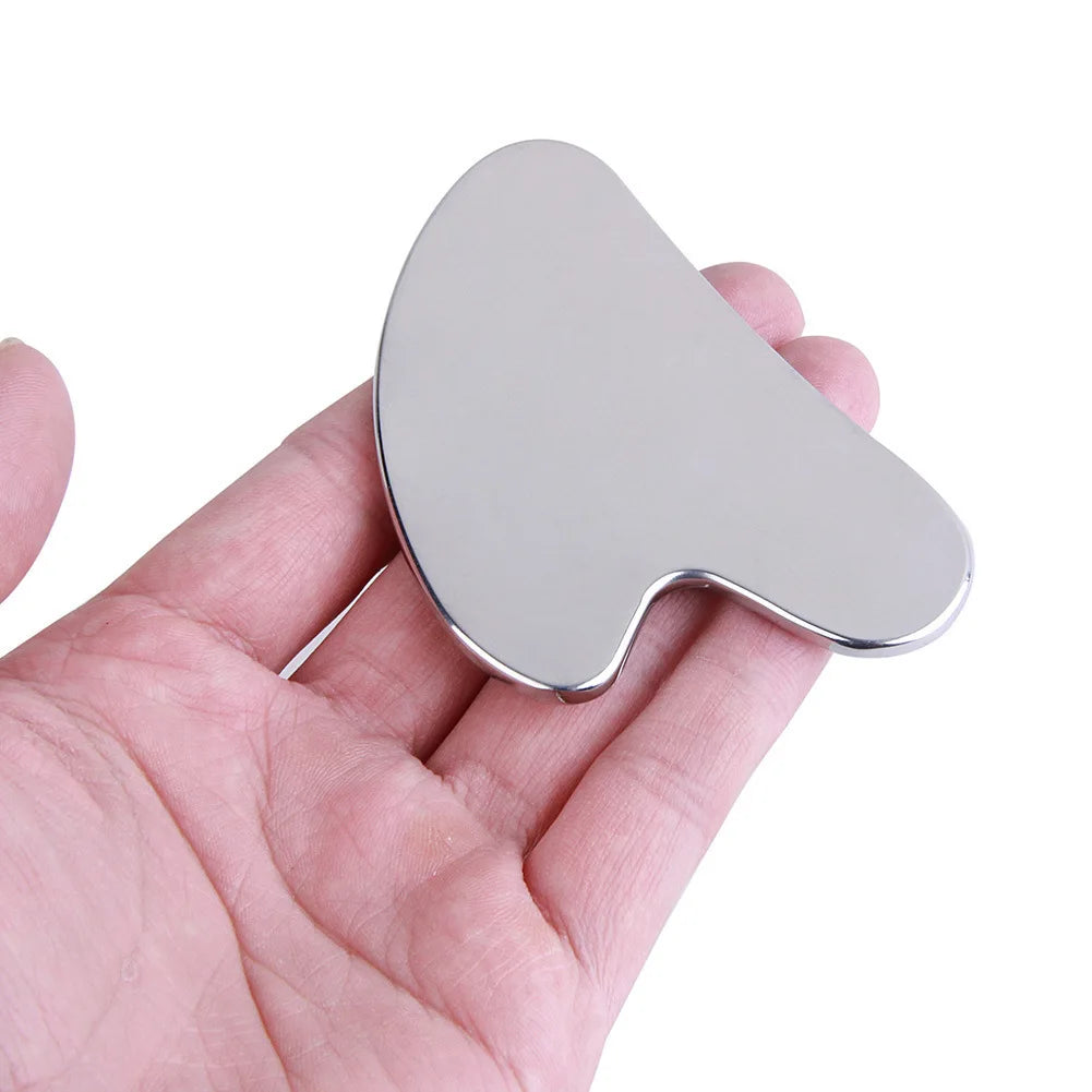 Gua Sha en acier inoxydable - utilisation