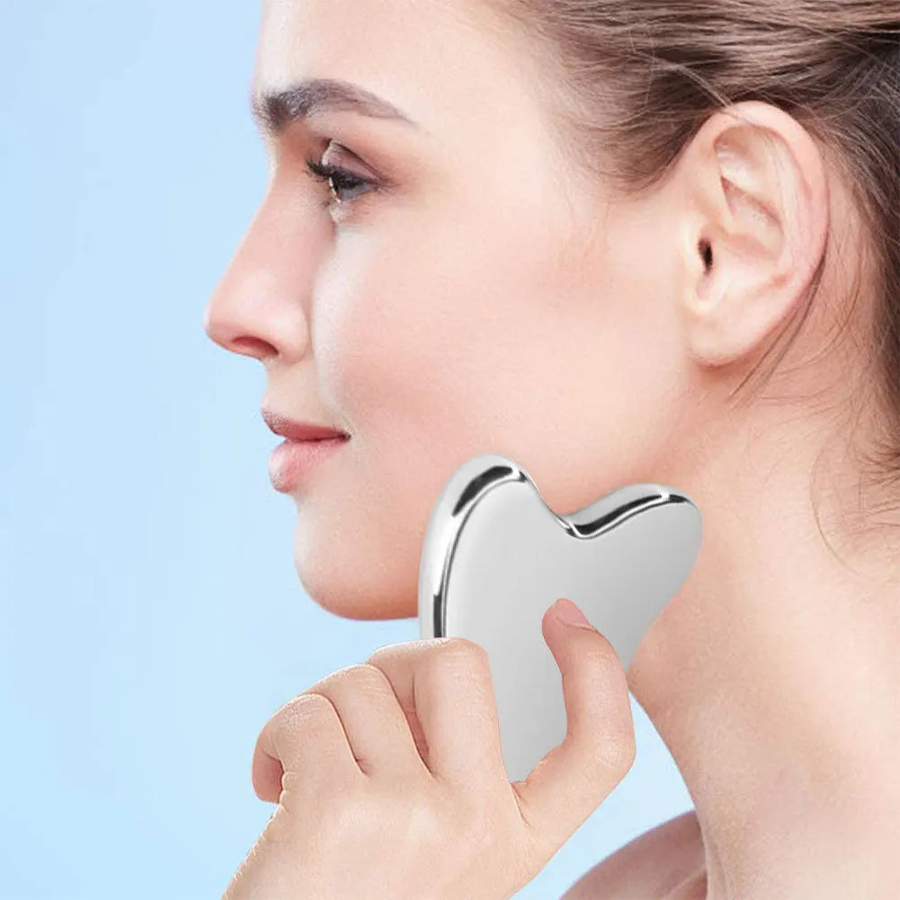Gua Sha en acier inoxydable - dimensions