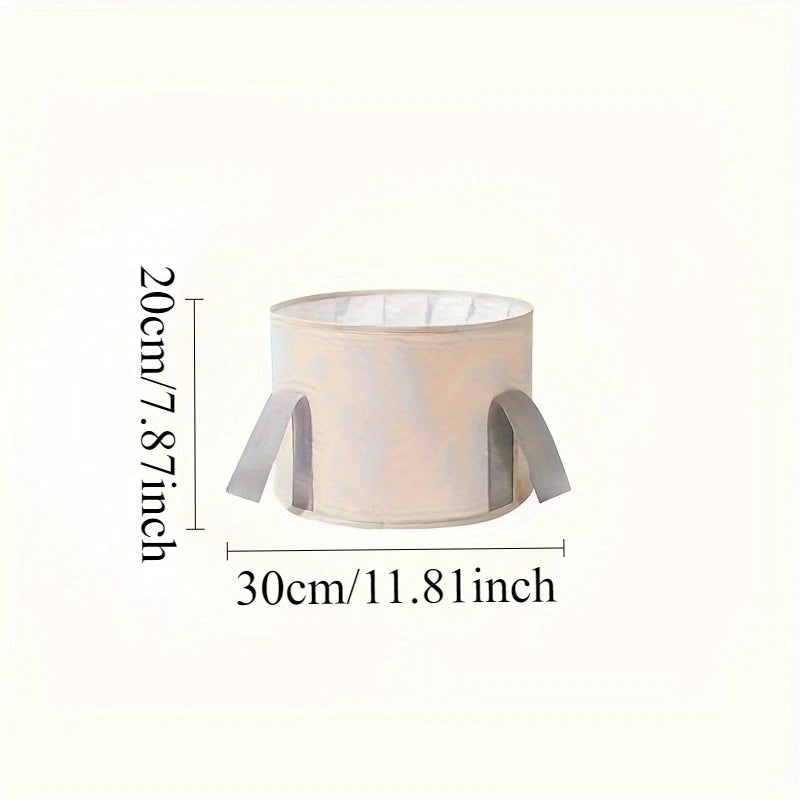Bassine pliable - dimensions