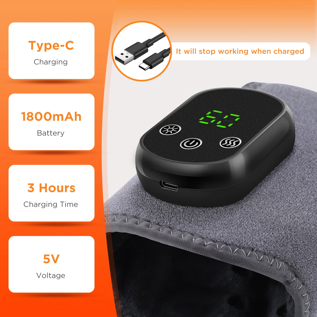 Masseur électrique chauffant Lunéa - couleurs