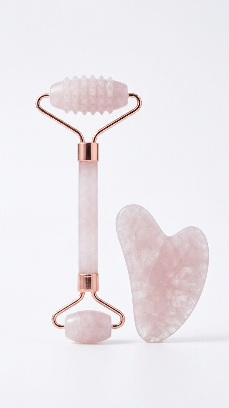 Set Gua Sha + Rouleau Jade : Ritual Glow