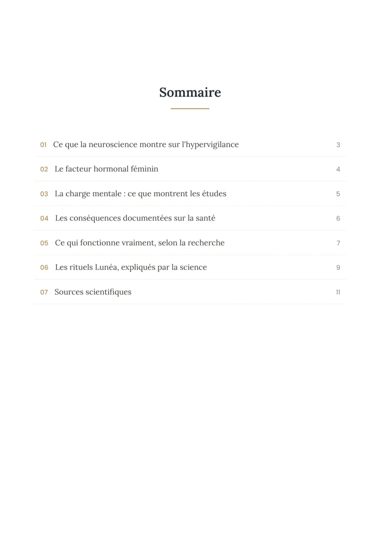 L'hypervigilance chez la femme — Dossier Scientifique (Ebook)